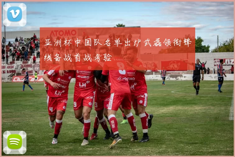 亚洲杯中国队名单出炉武磊领衔锋线备战首战考验